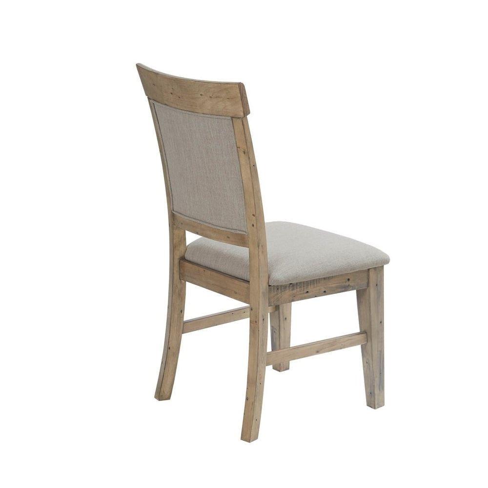 Gracie Mills Harold Contemporary Rustic Dining Chair Set of 2 - GRACE-10118 Image 2