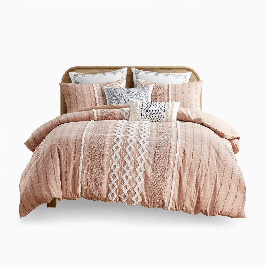 Gracie Mills Modesto Printed Cotton Comforter Set with Chenille - GRACE-10401 Image 6