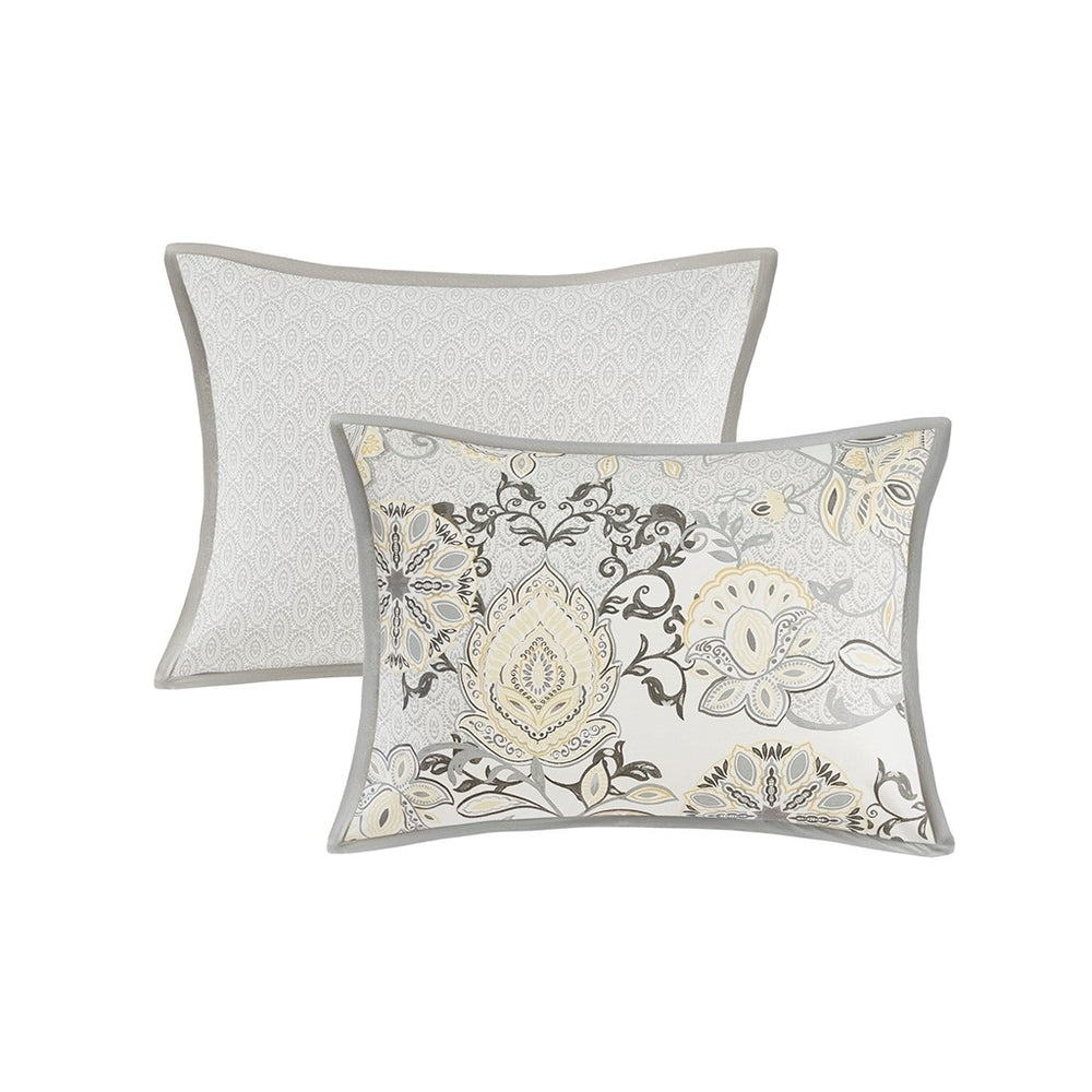 Gracie Mills Leo 8 Piece Reversible Cotton Floral Comforter Set - GRACE-10703 Image 2