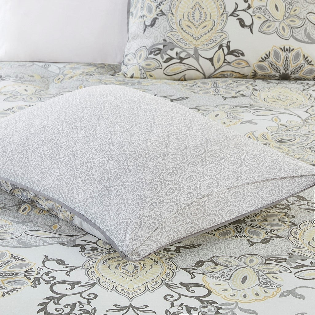 Gracie Mills Leo 8 Piece Reversible Cotton Floral Comforter Set - GRACE-10703 Image 3