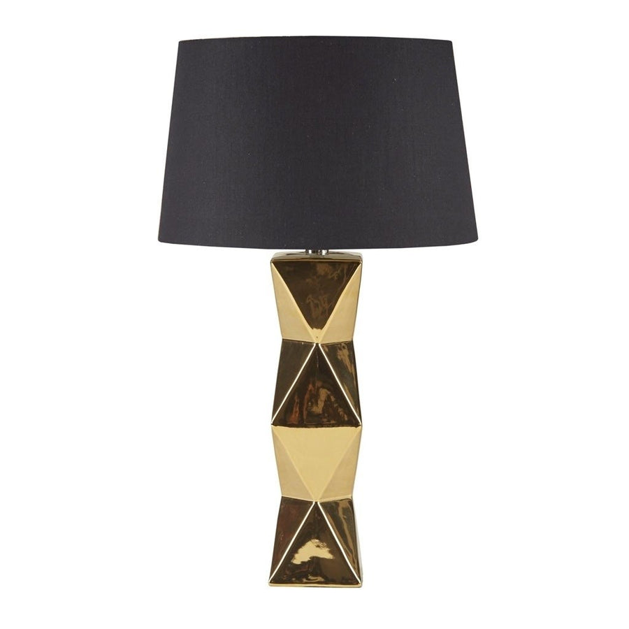 Gracie Mills Chaya Modern Illumination Geometric Ceramic Table Lamp - GRACE-14420 Image 1