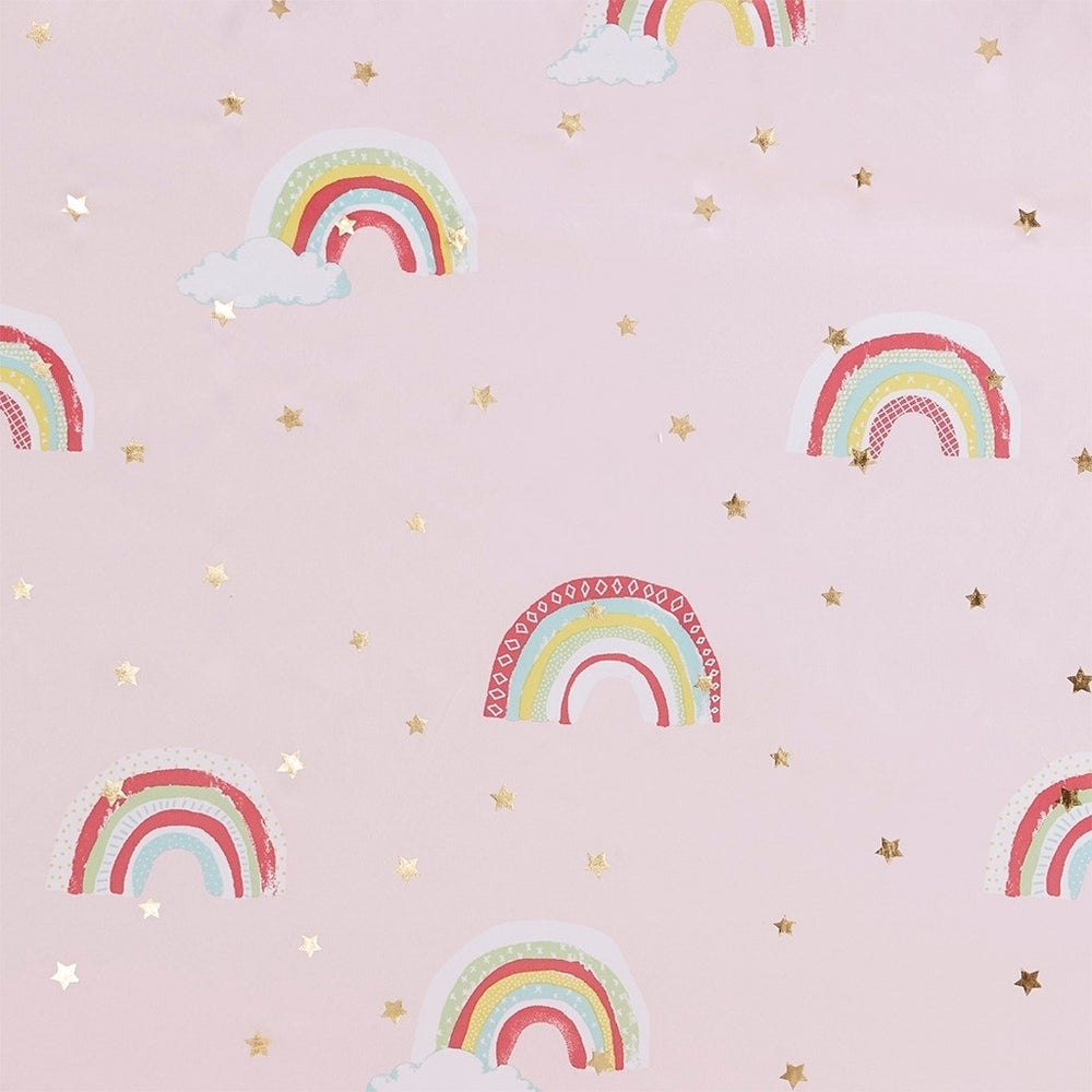Gracie Mills Thyme Magical Rainbow and Star Total Blackout Curtain Panel - GRACE-14204 Image 2