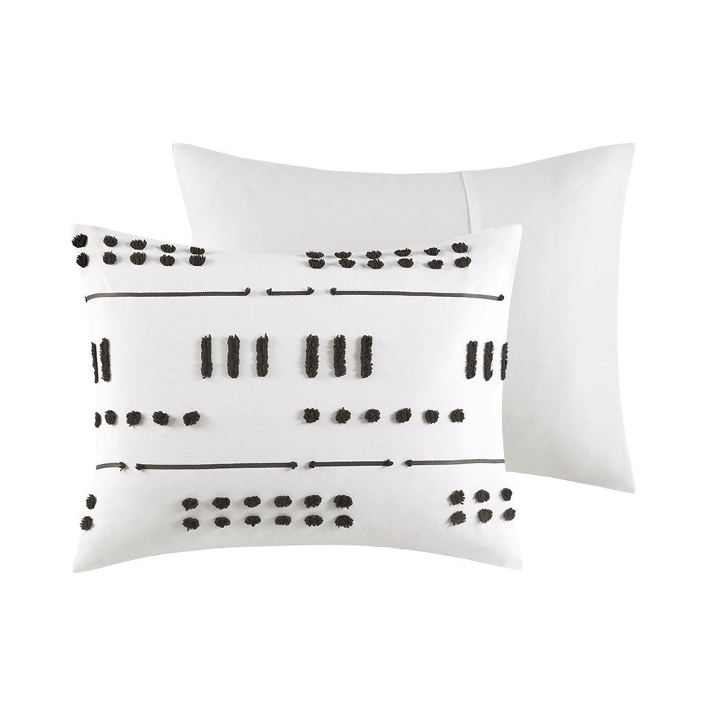 Gracie Mills Belenus Modern Clip Jacquard Comforter Set - GRACE-15140 Image 2