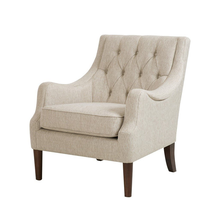Gracie Mills Gibson Classic Comfort Button Tufted Accent Chair - GRACE-3381 Image 1