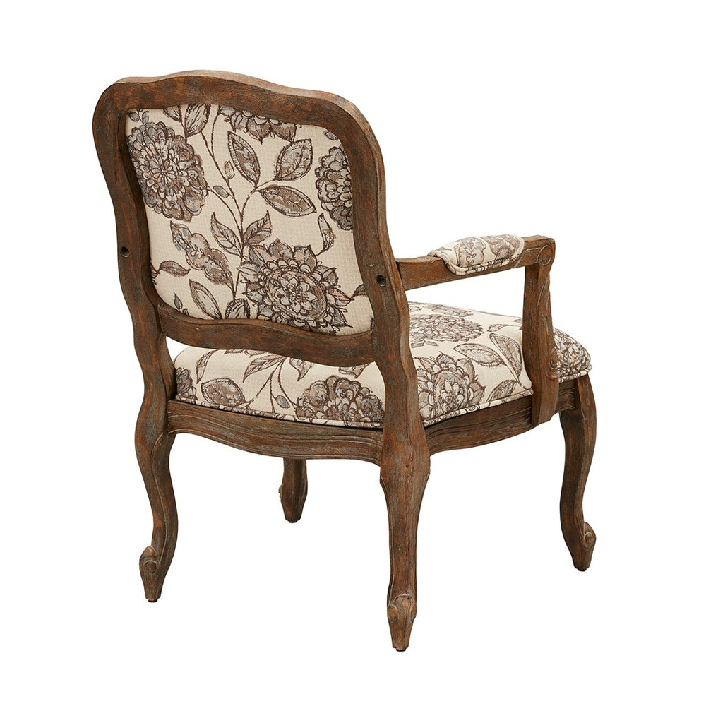 Gracie Mills Arnold Regal Elegance Camel Back Exposed Wood Chair - GRACE-3391 Image 2