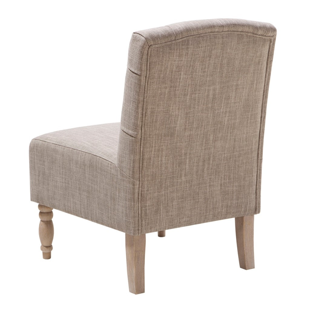 Gracie Mills Glenda Elegant Tufted Armless Accent Chair - GRACE-3935 Image 3
