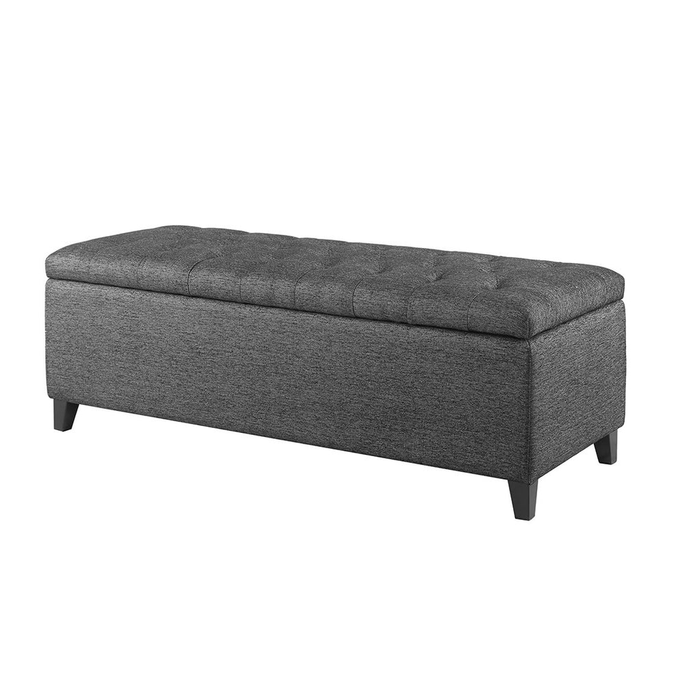 Gracie Mills Bianca Tufted Upholstered Storage Bench with Soft Close - GRACE-3952 Image 2