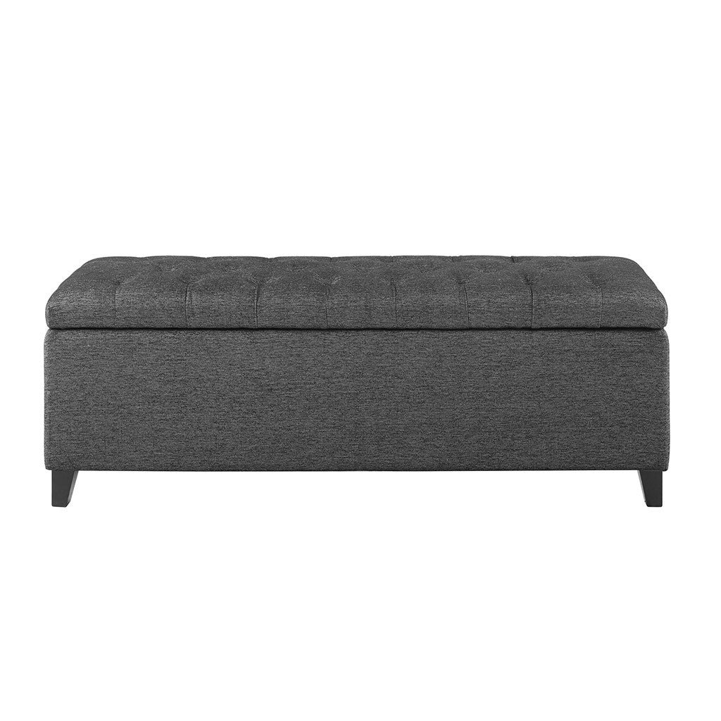 Gracie Mills Bianca Tufted Upholstered Storage Bench with Soft Close - GRACE-3952 Image 4