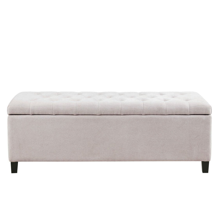 Gracie Mills Bianca Tufted Upholstered Storage Bench with Soft Close - GRACE-3952 Image 1
