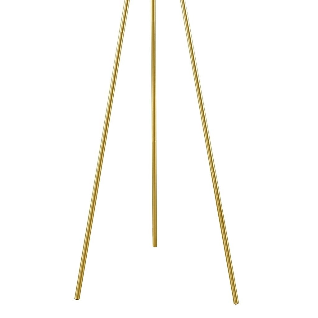 Gracie Mills Cohen Metal Tripod Floor Lamp with Glass Shade - GRACE-5497 Image 2