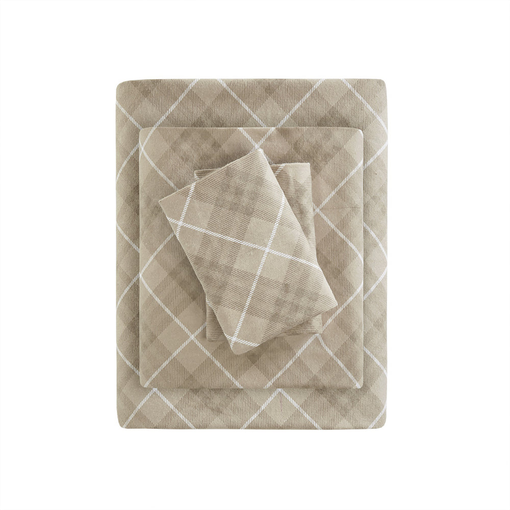 Gracie Mills Persephone 4-Peice Cotton Flannel Sheet Set - GRACE-7549 Image 2