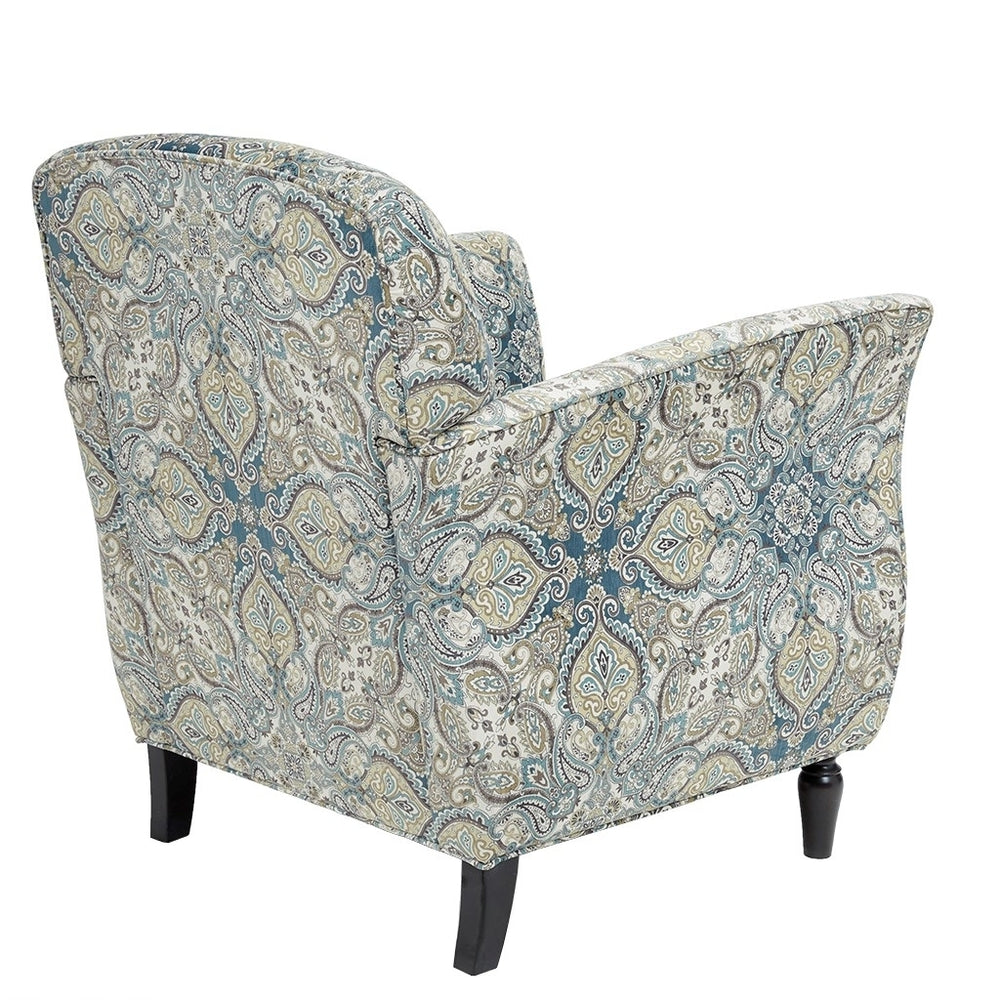 Gracie Mills Herbert Upholstered Flared Arm Accent Chair - GRACE-8182 Image 2