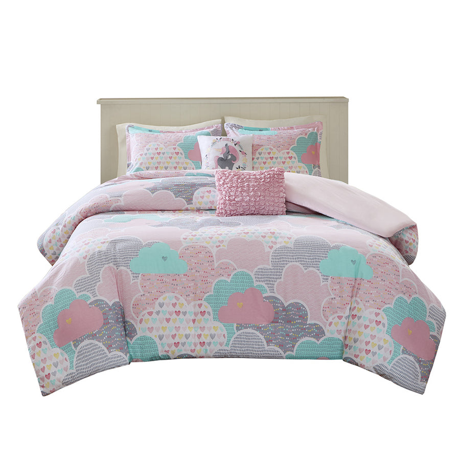 Gracie Mills Eowyn Cotton Printed Duvet Cover Set - GRACE-9121 Image 1