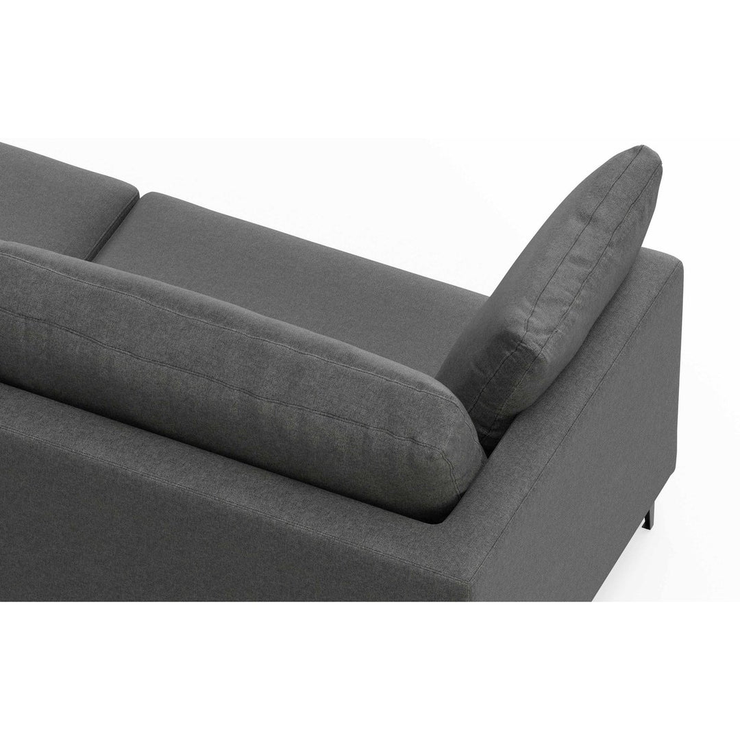 Ava 90 inch Mid Century Sofa Image 8