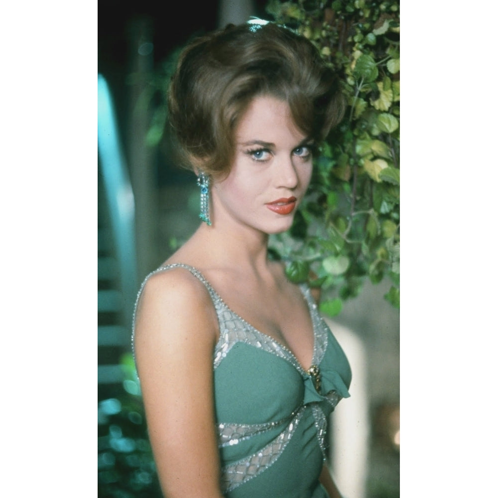 Jane Fonda - Green and Silver Dress Photo Print (8 x 10) - Item  DAP18634 Image 1