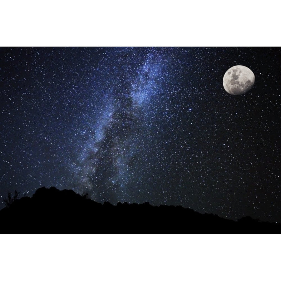 Stars in the Night Sky Milky Way Galaxy Poster Print (8 x 10) Image 1