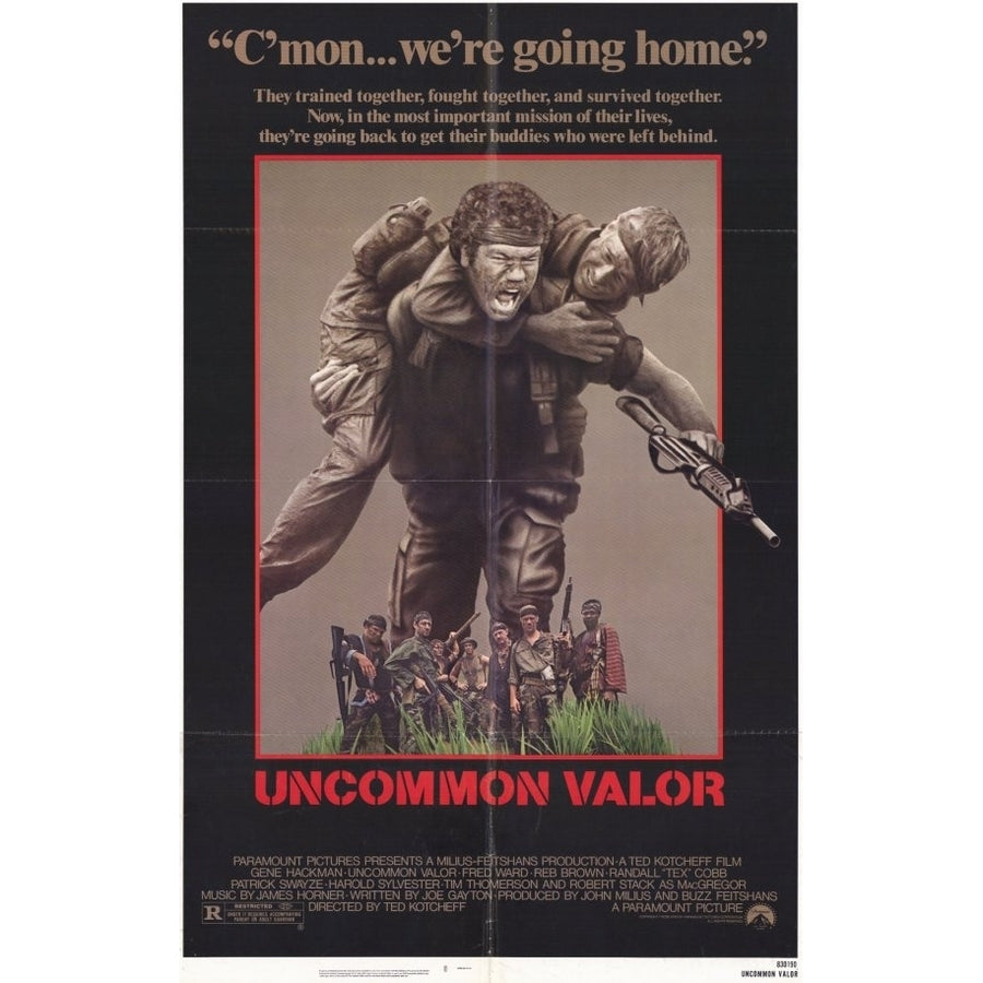 Uncommon Valor Movie Poster Print (11 x 17) - Item  MOVAF6060 Image 1