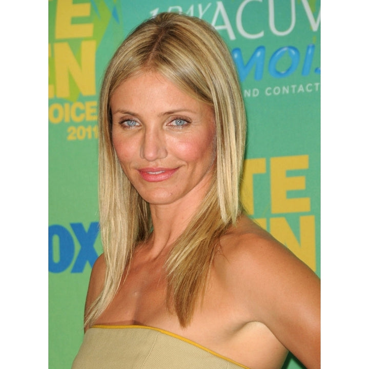 Cameron Diaz In The Press Room For 2011 Teen Choice Awards - Press Room Photo Print Image 2