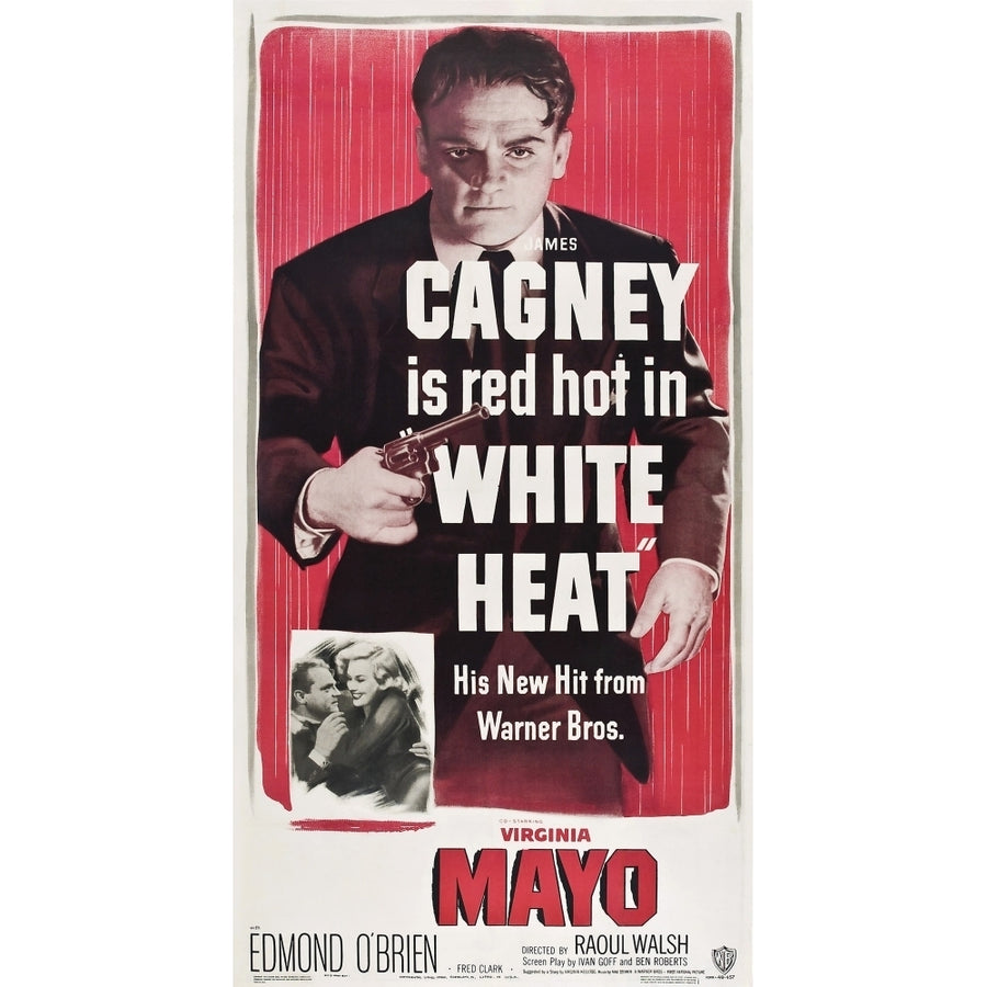 White Heat Us Poster James Cagney Virginia Mayo 1949 Movie Poster Masterprint Image 1