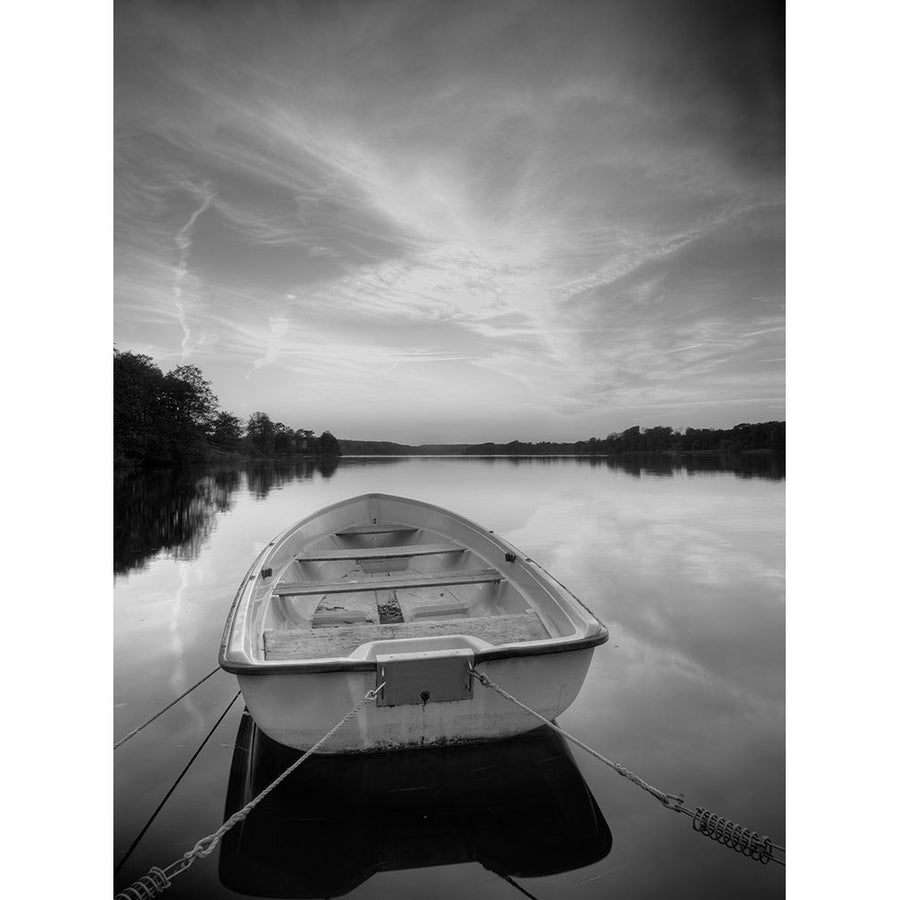 Rowboat on Summer Lake Poster Print by Anonymous Anonymous Image 1