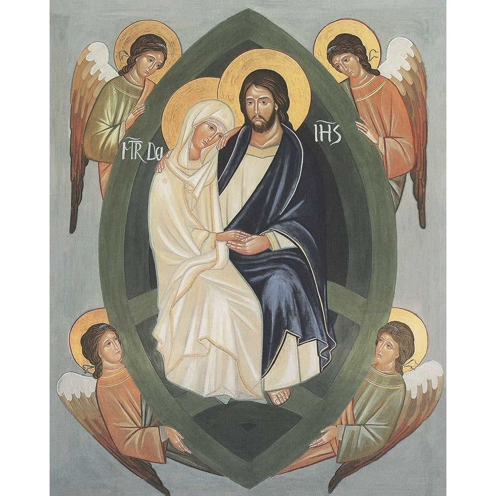 Holy Family Icon Poster Print by anonymous Image 2