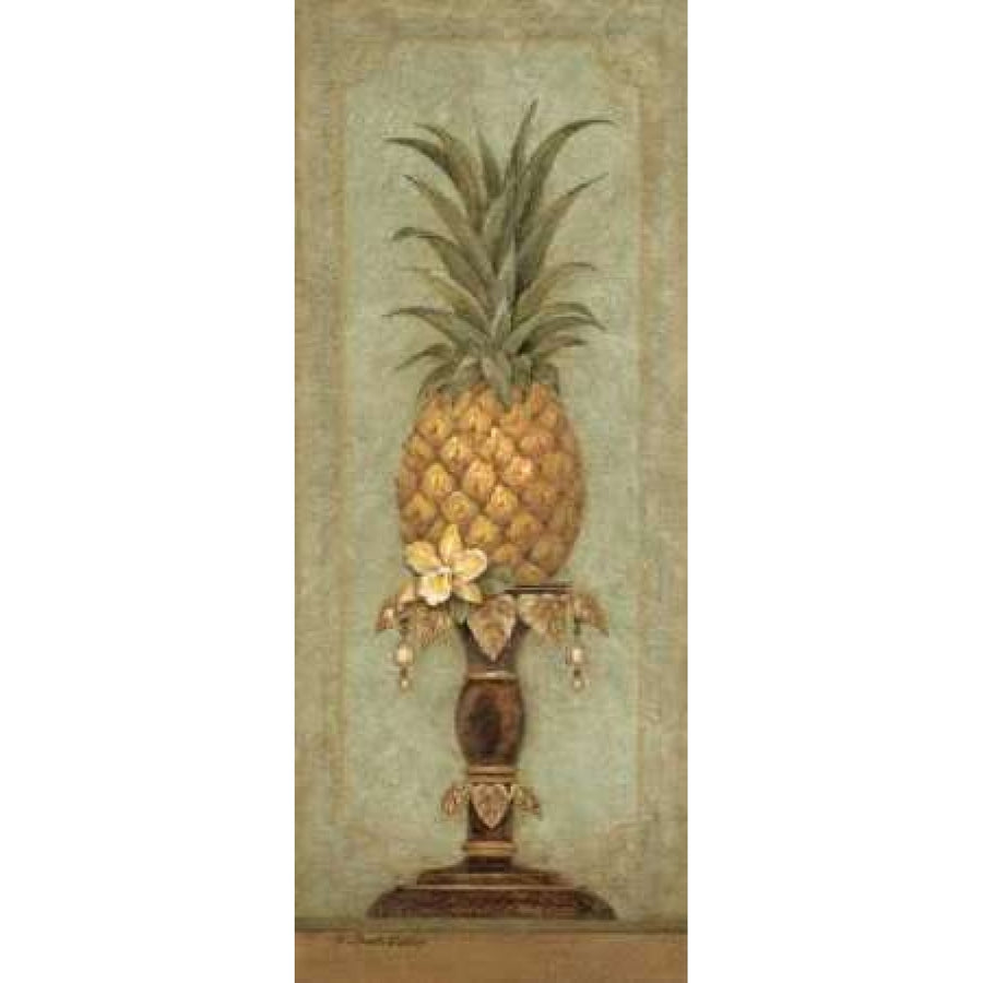 Pineapple and Pearls II Poster Print by Pamela Gladding Image 1