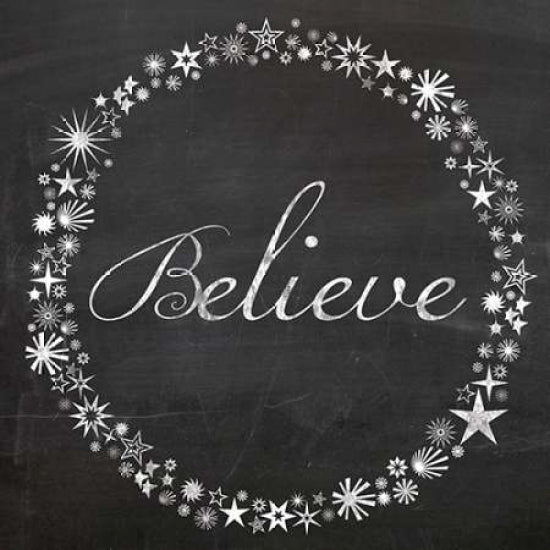 Believe Stars Poster Print by Lauren Gibbons Image 1