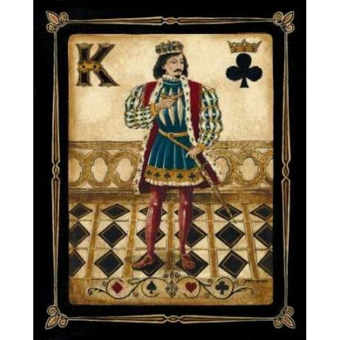 Harlequin King Poster Print by Gregory Gorham Image 1