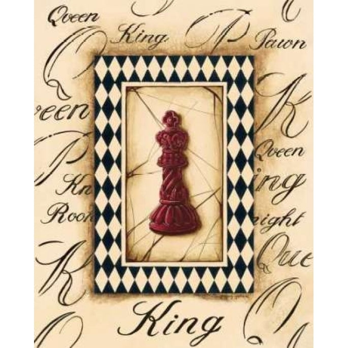 Chess King Poster Print by Gregory Gorham Image 1