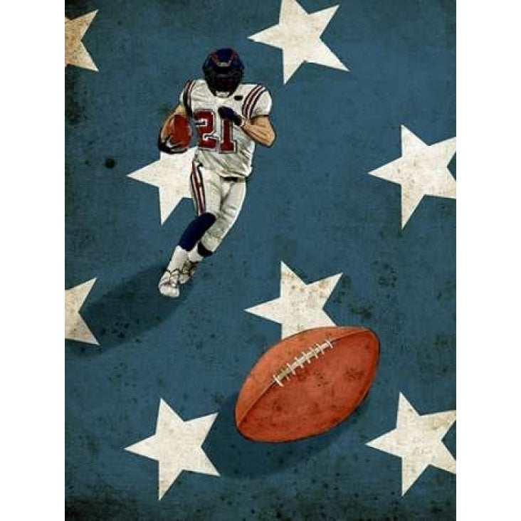 American Sports-Football 2 Poster Print by  GraphINC Studio Image 1