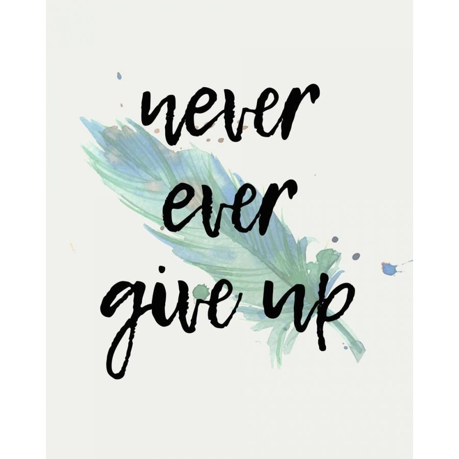 Never give Up Poster Print by Kimberly Allen Image 1