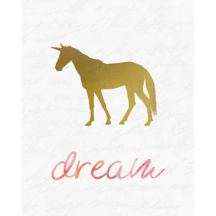 Unicorn Dreaming 1 Poster Print by Kimberly Allen Image 1