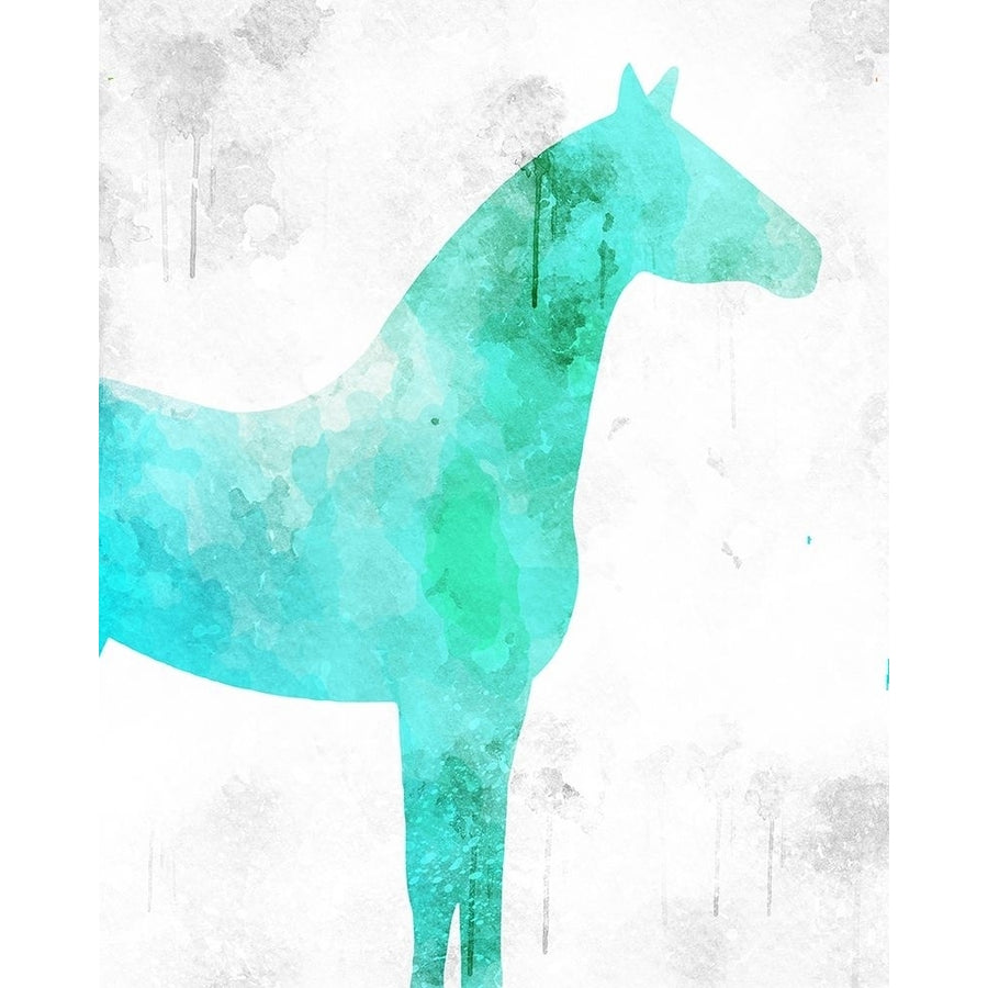 Watercolor Silhouette 5 Poster Print by Allen Kimberly Image 1