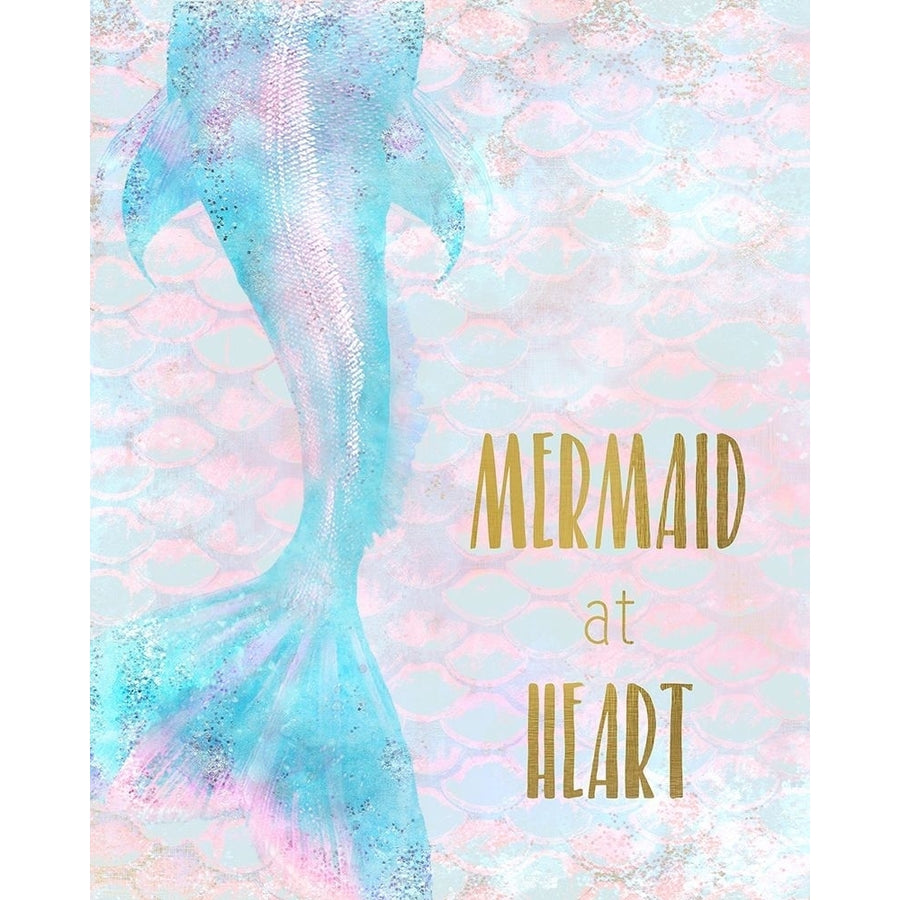 Mermaid at Heart Poster Print by Allen Kimberly Image 1