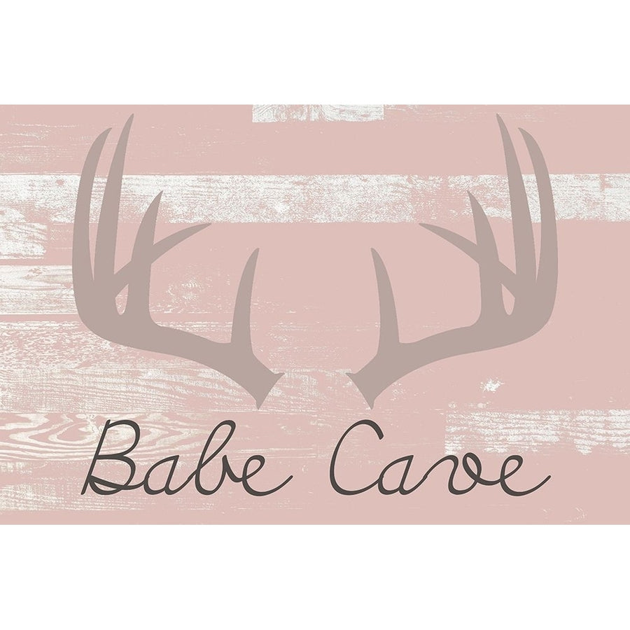 Babe Cave Pink Poster Print by Allen Kimberly Image 1