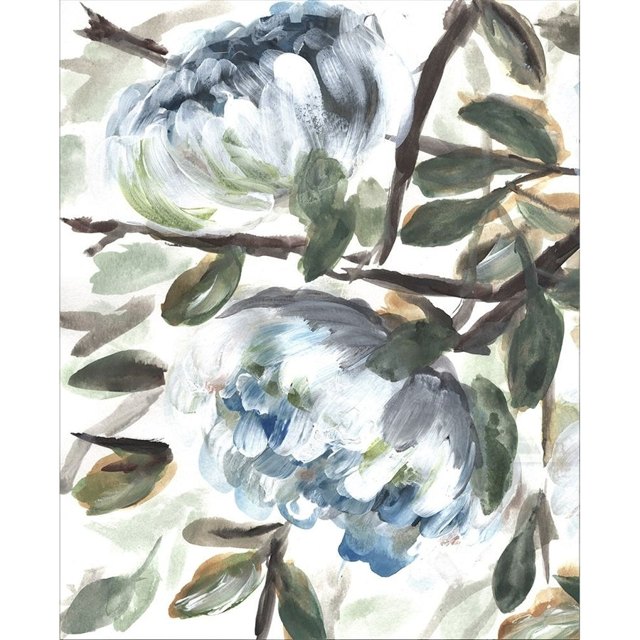 Farmhouse Blue Bush I Poster Print by Marcy Chapman   RB14839MCH Image 1