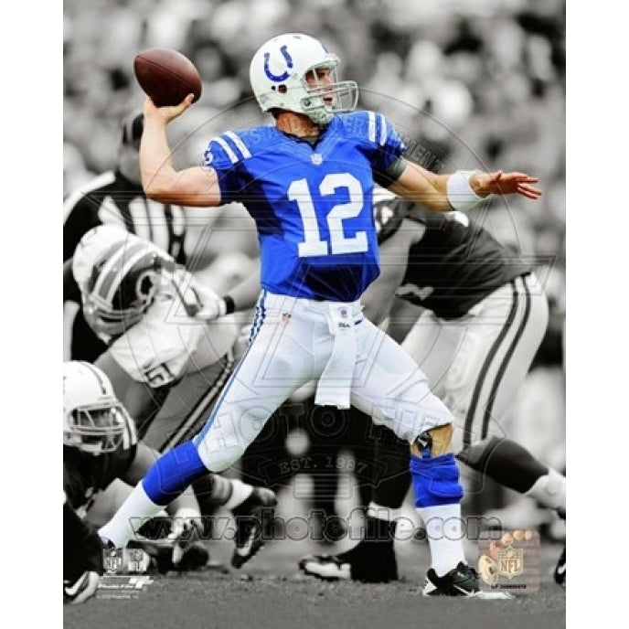 Andrew Luck 2012 Spotlight Action Sports Photo Image 1