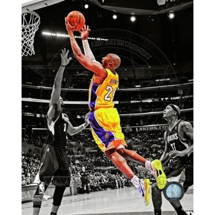 Kobe Bryant 2012-13 Spotlight Action Sports Photo  - Item  PFSAAPR18201 Image 1