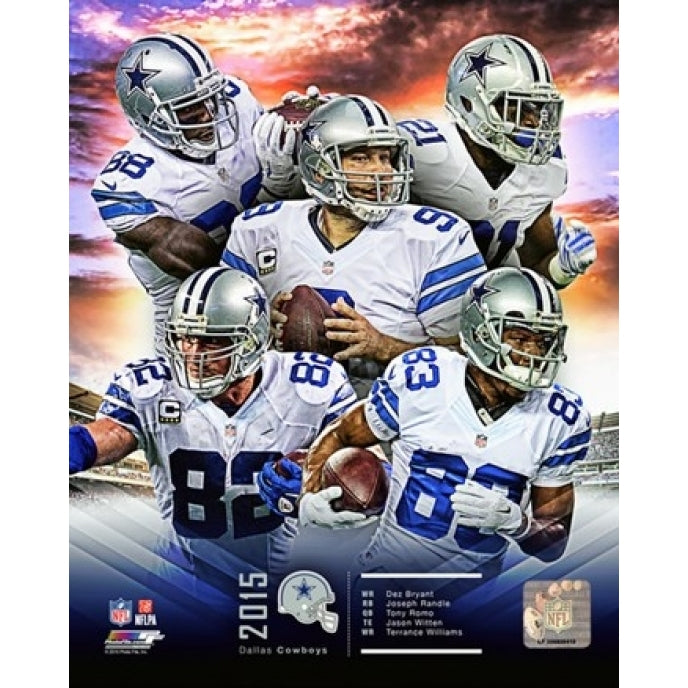 Dallas Cowboys 2015 Team Composite Sports Photo Image 1