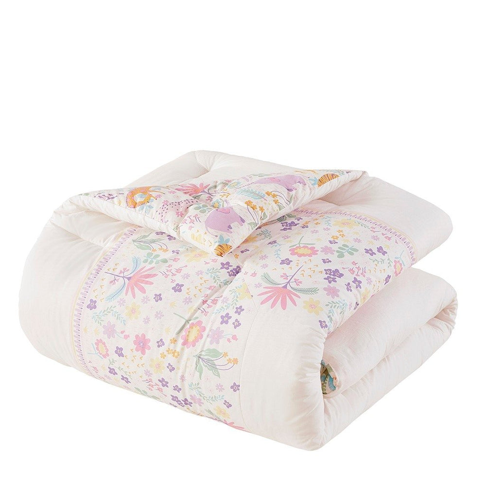 Gracie Mills Gabriela Reversible Cotton Comforter Set with Throw Pillow - GRACE-15753 Image 2