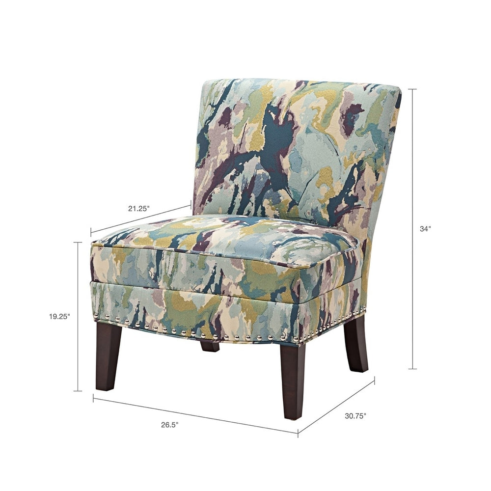 Gracie Mills Christa Modern Slipper Accent Chair - GRACE-3833 Image 2