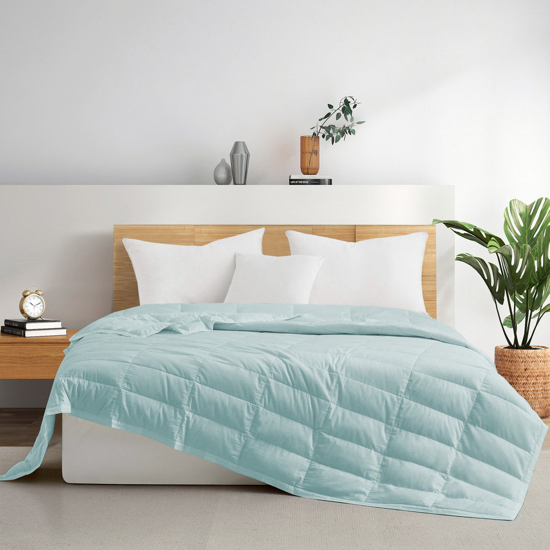 TENCEL Lyocell Lightweight Comforter-Oversize Down Blanket Image 1