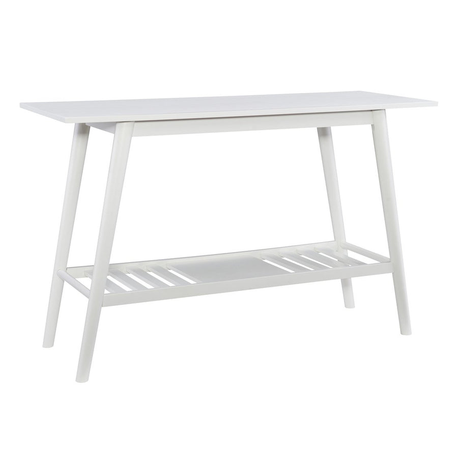 Charlotte White Wooden Console Table Image 1