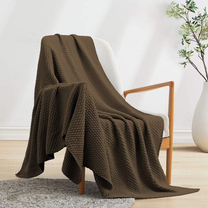 Super Soft Throw Blanket Lightweight Bed Blanket All Season Use Image 3