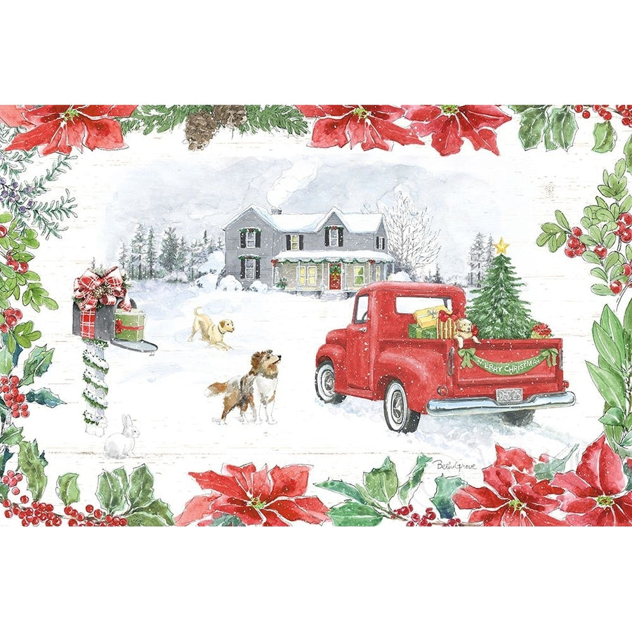 Farmhouse Holidays II Poster Print by Beth Grove-VARPDX45568 Image 1