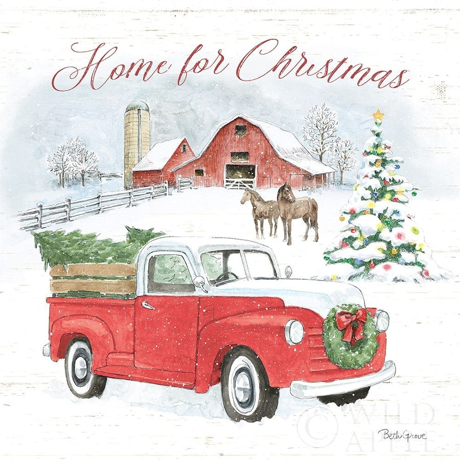 Farmhouse Holidays VII Poster Print by Beth Grove-VARPDX45573 Image 1