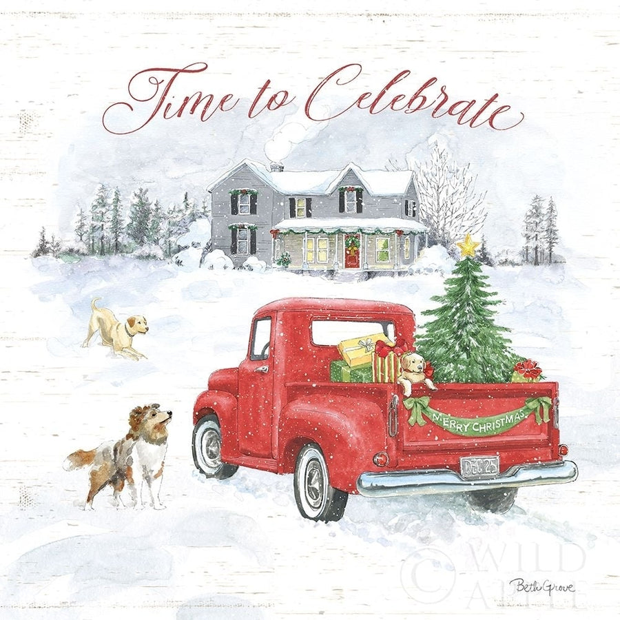 Farmhouse Holidays VIII Poster Print by Beth Grove-VARPDX45574 Image 1