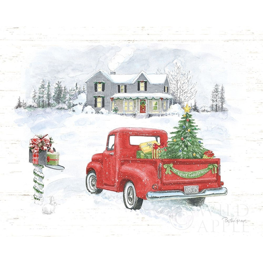 Farmhouse Holidays VI Truck Poster Print by Beth Grove-VARPDX55277 Image 1