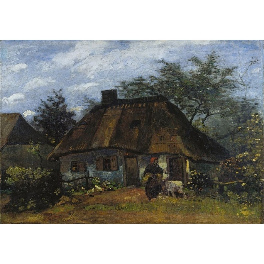 Farmhouse in Nuenen by Vincent van Gogh-VARPDX57556 Image 1