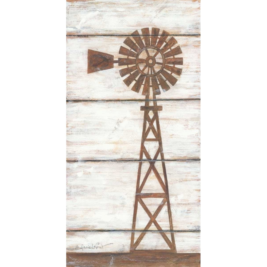 Farmhouse Windmill II Poster Print by Annie LaPoint-VARPDXALP1386 Image 1